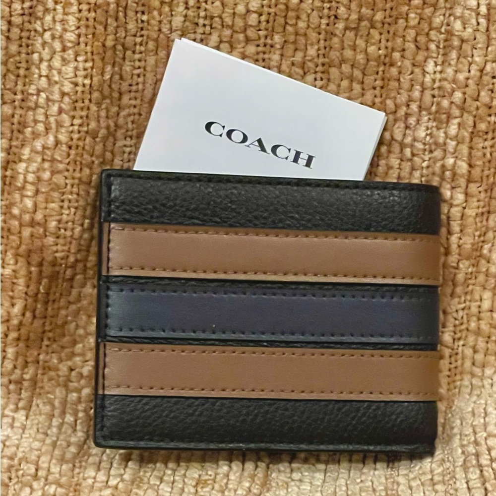 Varsity Stripe Wallet. NWTs